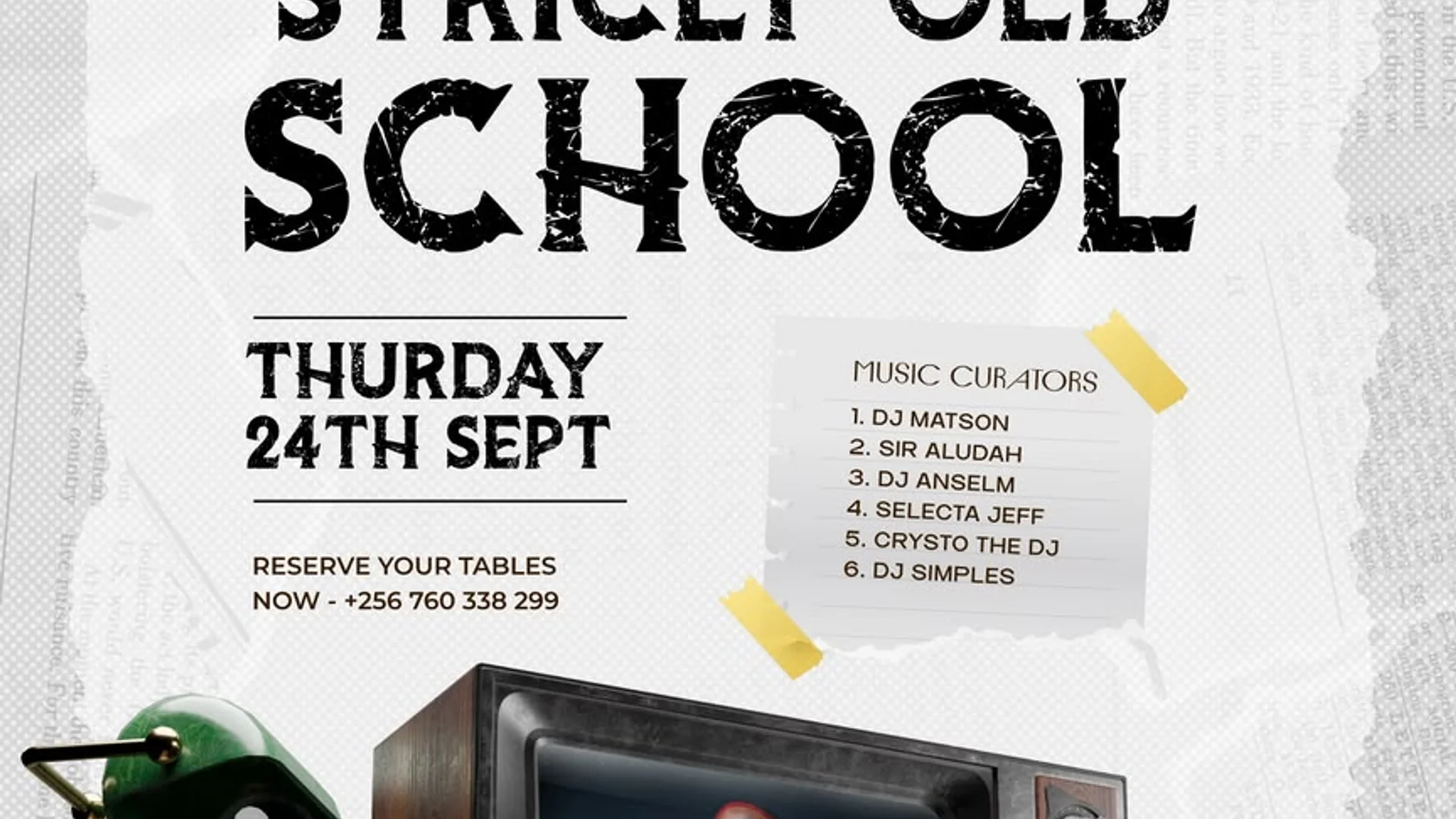 Baoli Takes Kampala Back in Time with Strictly Old School Night
